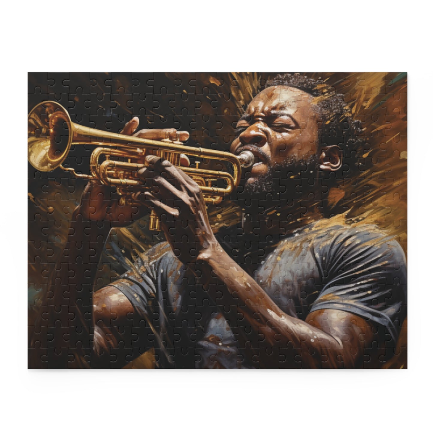 Jazzy Trumpeter Puzzle (120, 252, 500-Piece)