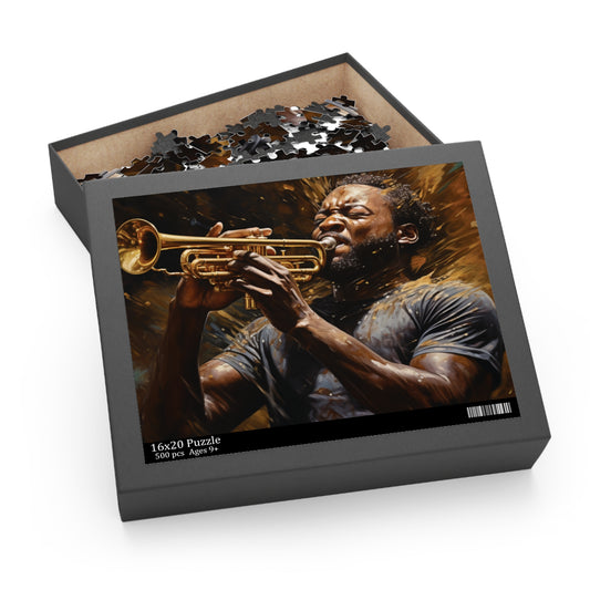 Jazzy Trumpeter Puzzle (120, 252, 500-Piece)