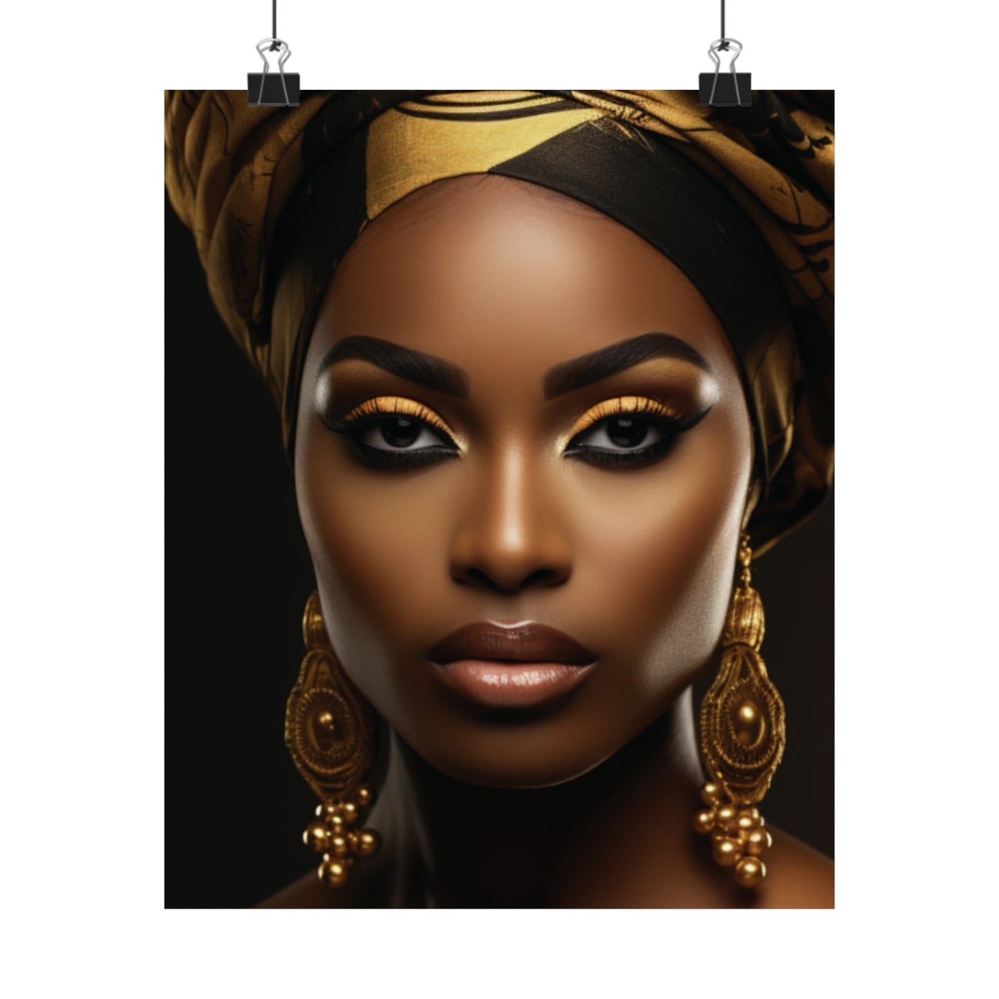 Ebony Expressions Vertical Poster