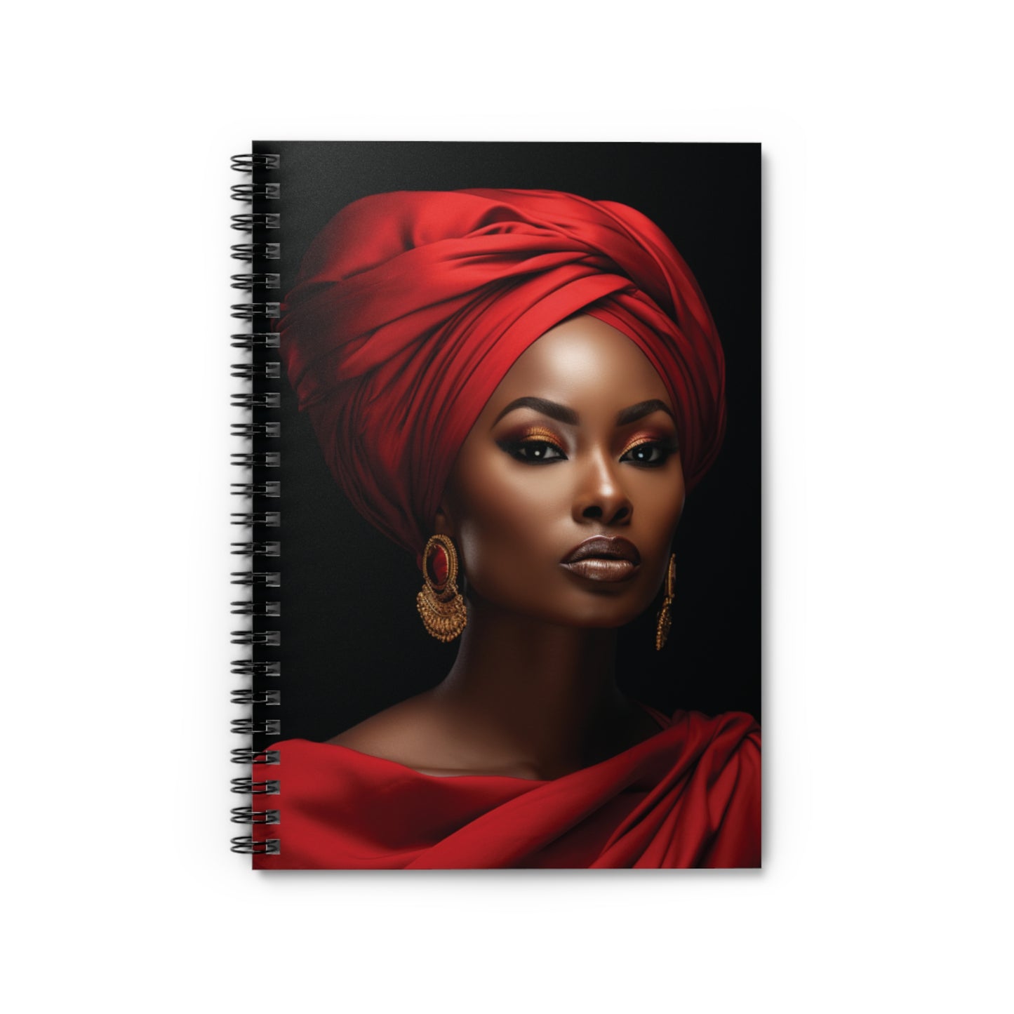 Courageous Queen Spiral Notebook