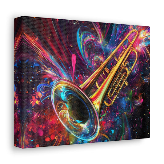 Soulful Brass Canvas Wrap