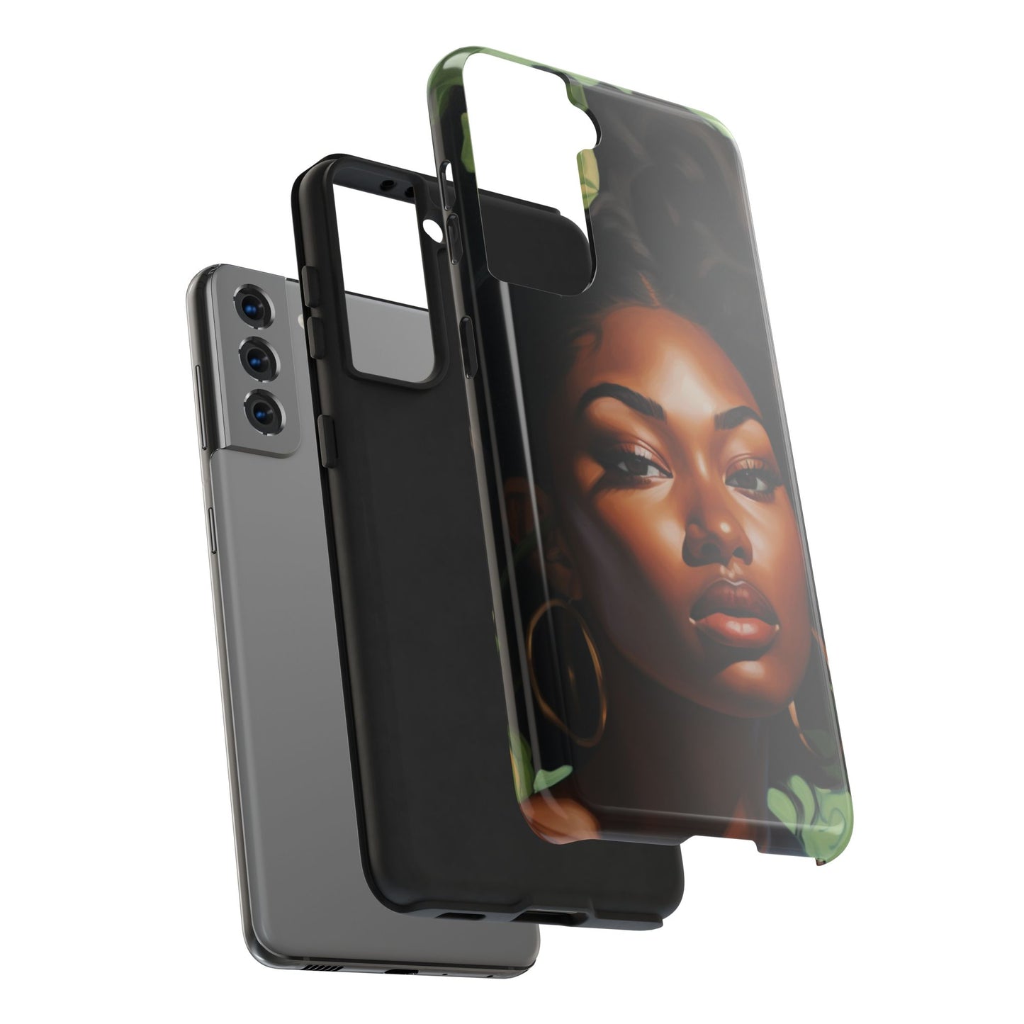 Emerald Elegance Tough Phone Case