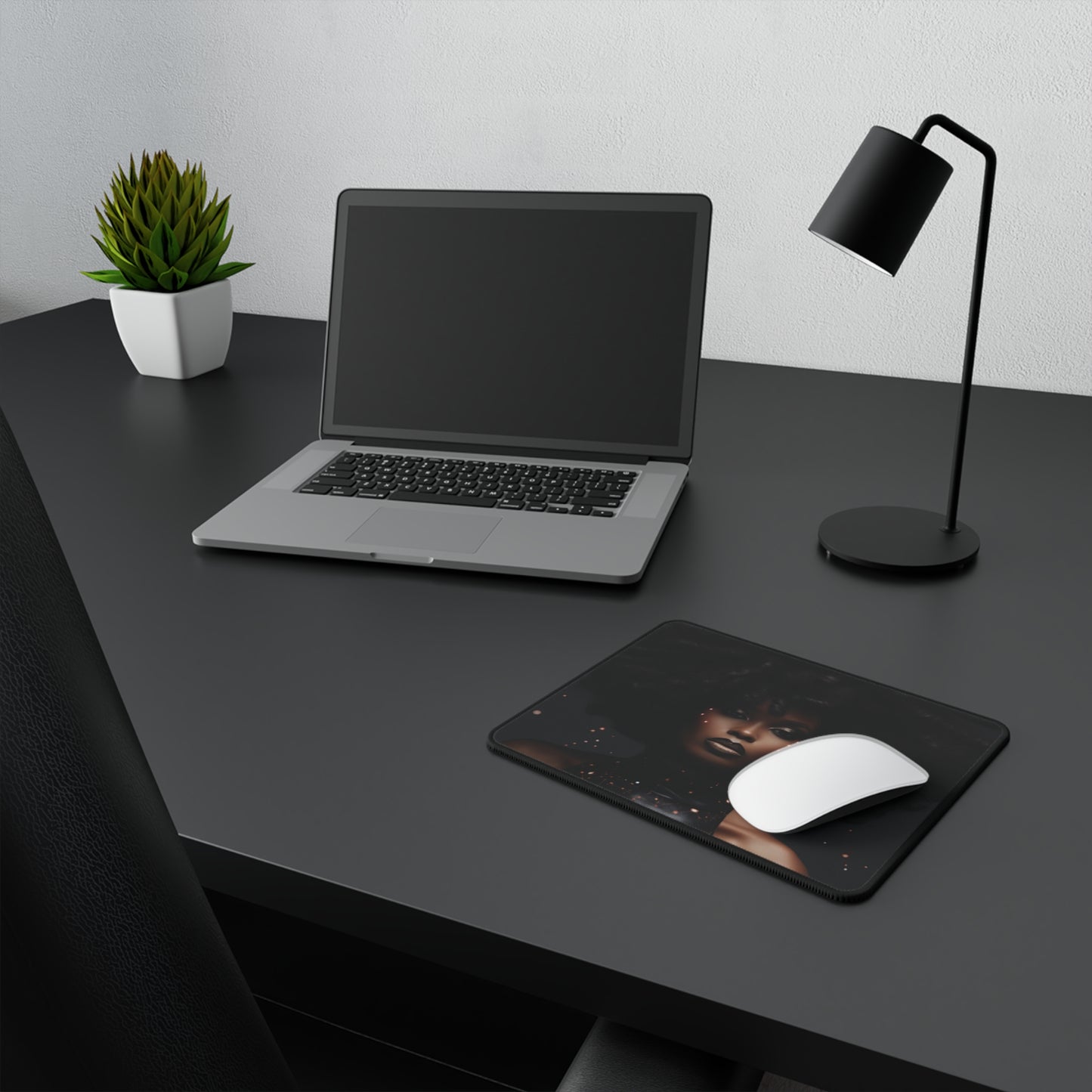 Futuristic Radiant Queen Mouse Pad