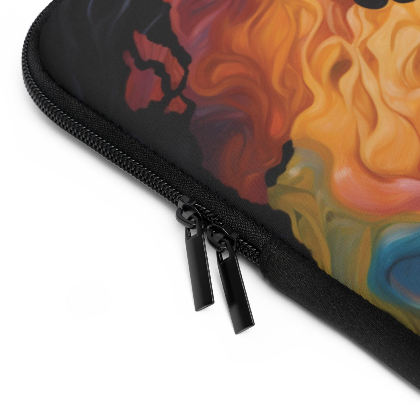 Colorful Black Queen Laptop Sleeve | Black Art | Black Woman Art | Black Woman