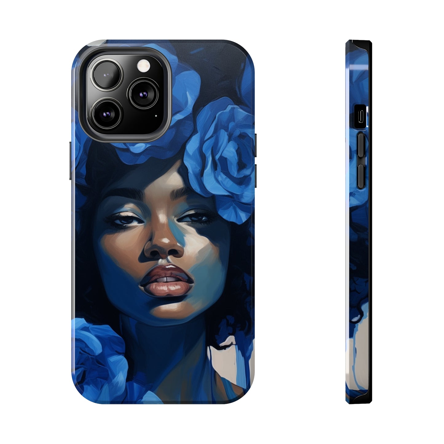 Blue Roses Tough Case For iPhone