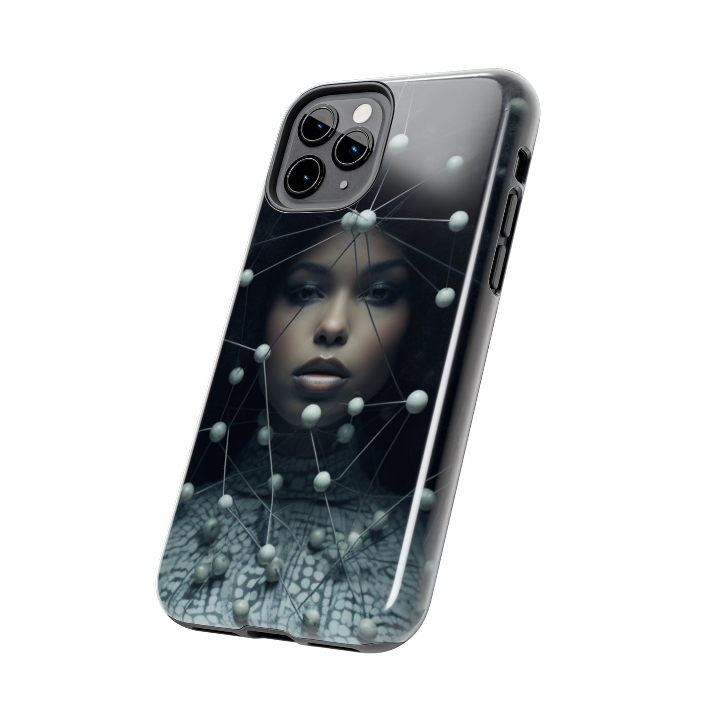 Futuristic Warrior Queen Tough Case For iPhone