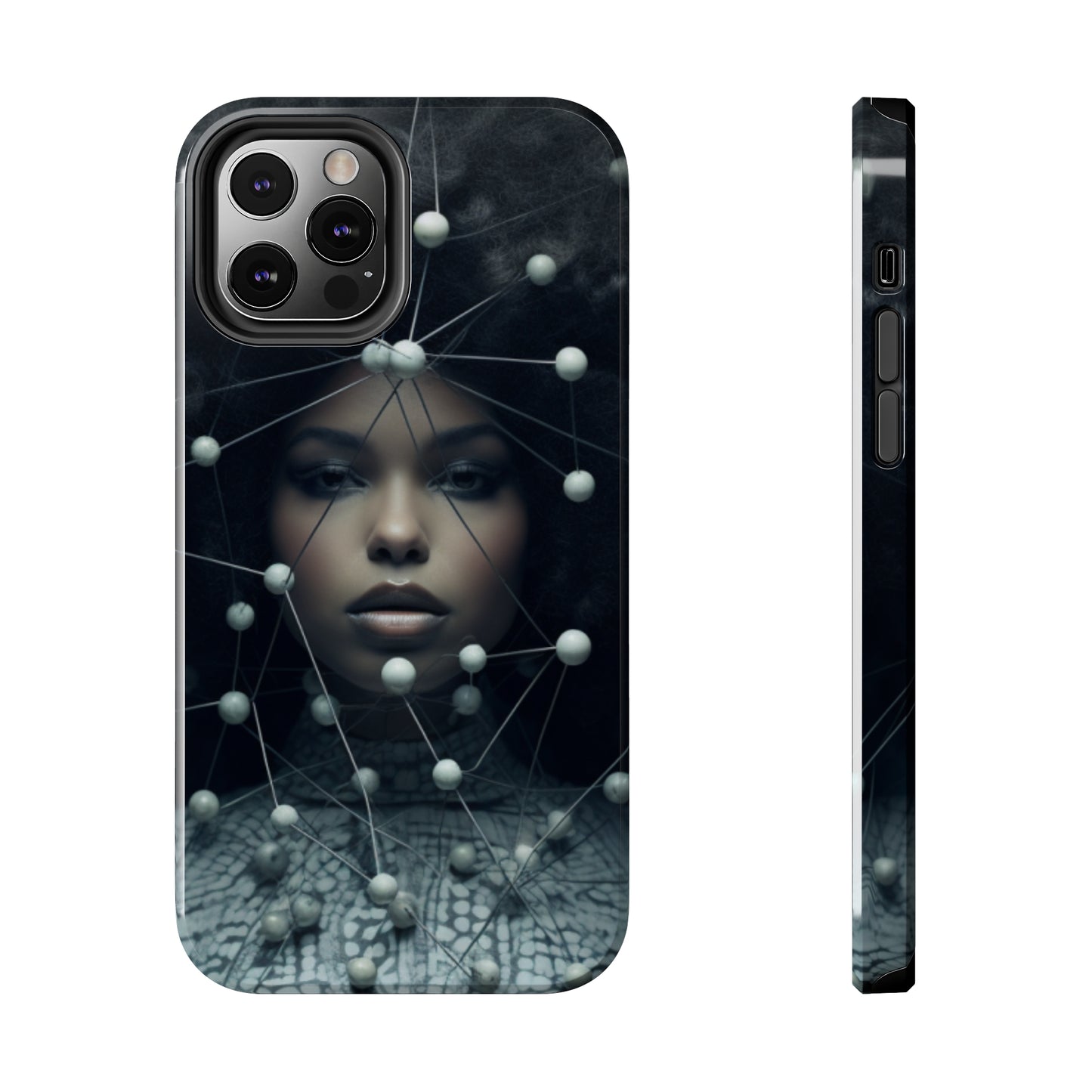 Futuristic Warrior Queen Tough Case For iPhone