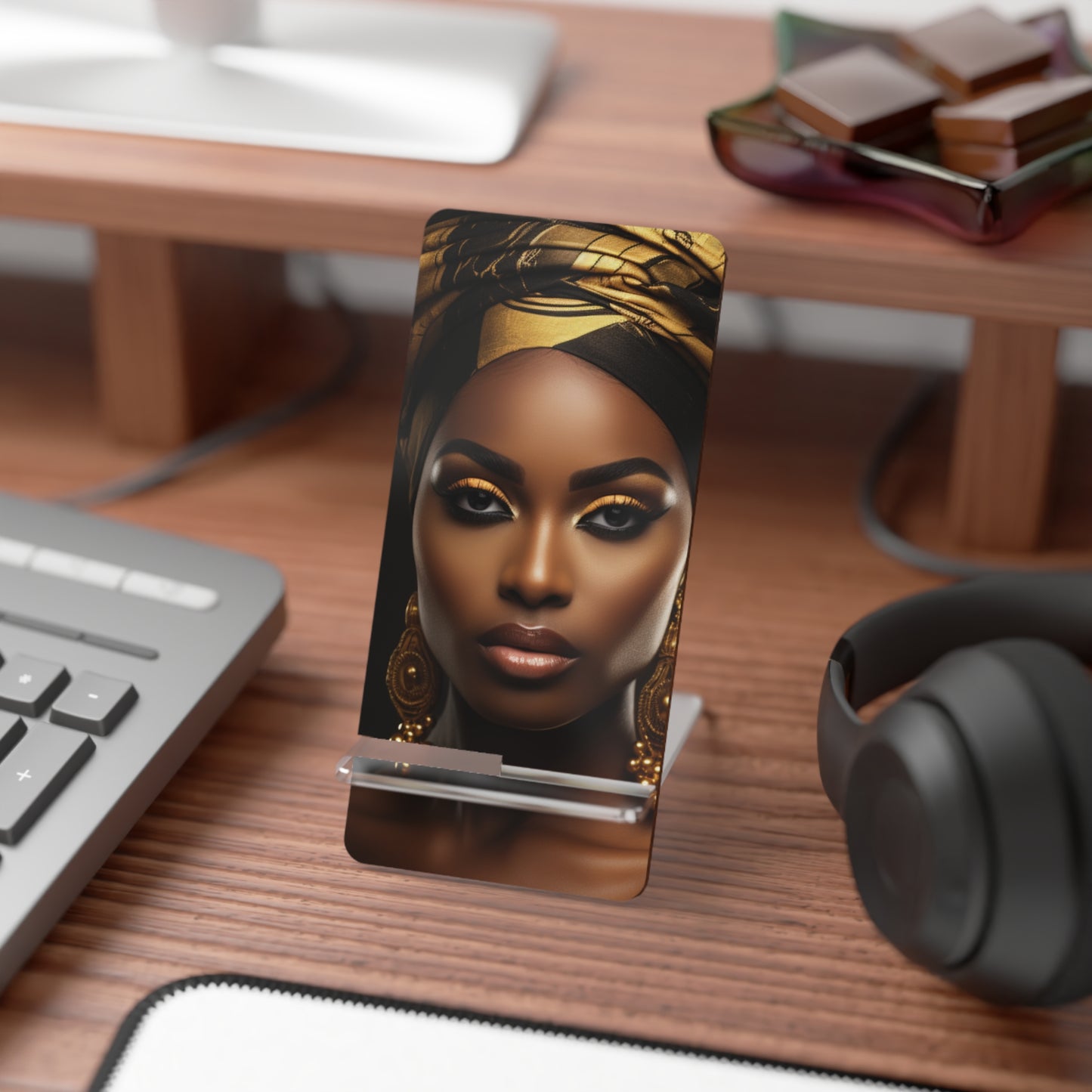 Ebony Expressions Mobile Display Stand