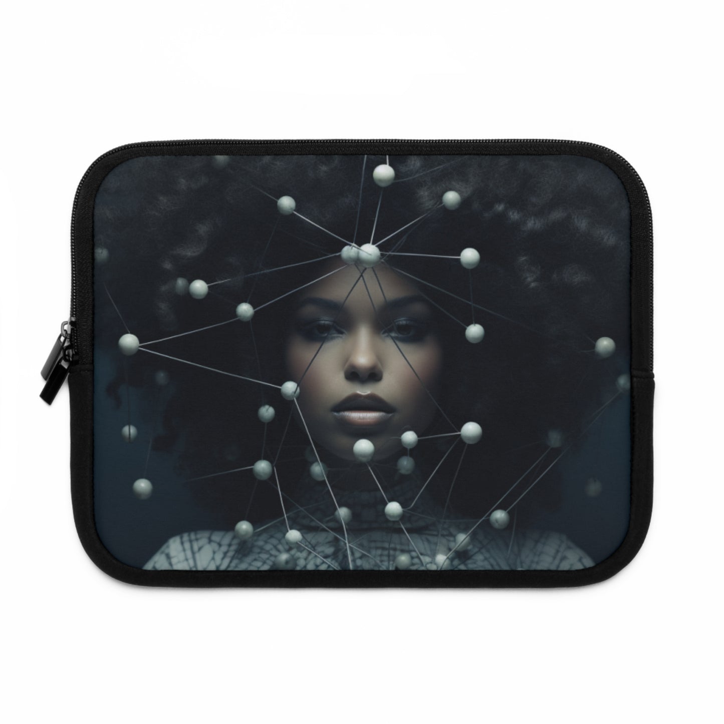 Futuristic Warrior Queen Laptop Sleeve