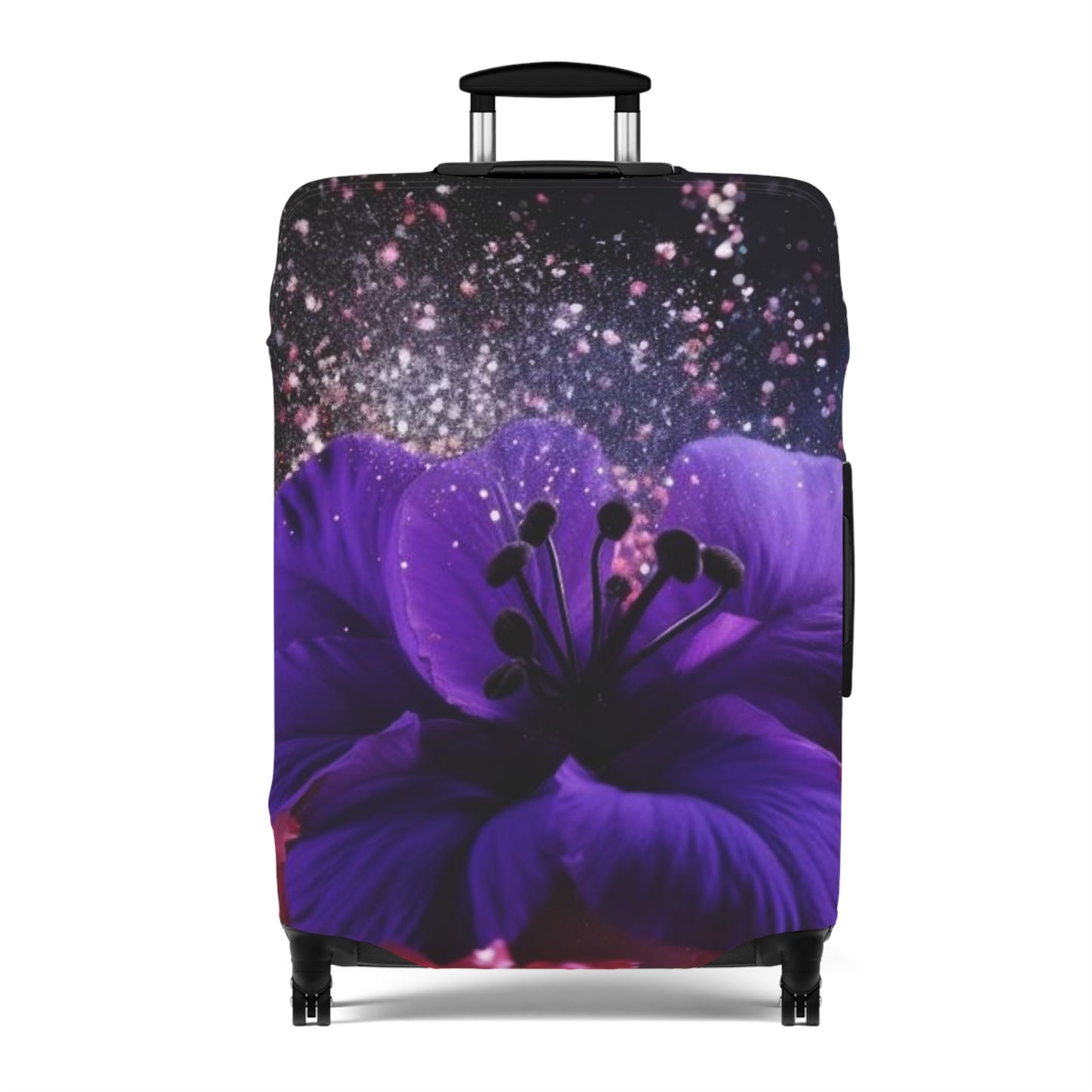 Violets Luggage Cover