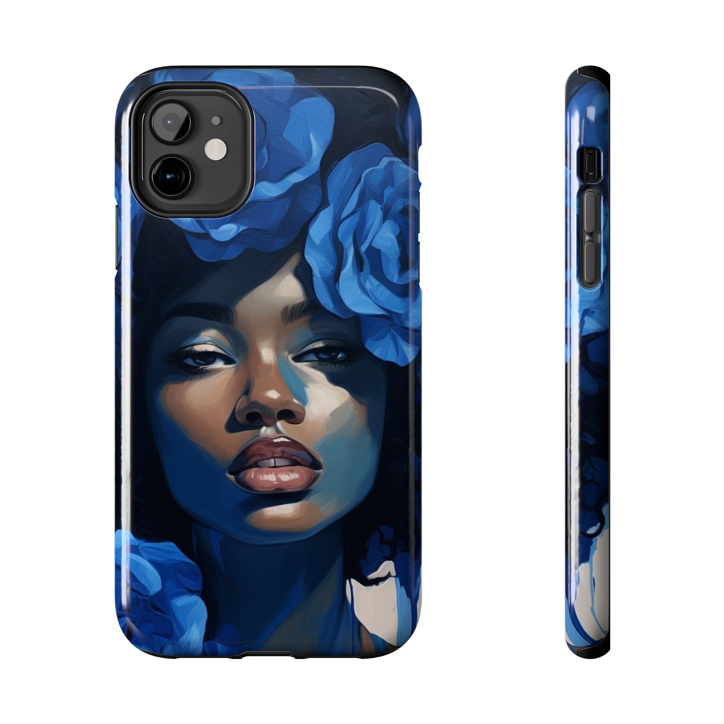 Blue Roses Tough Case For iPhone