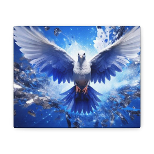 Soaring Dove Canvas Wrap