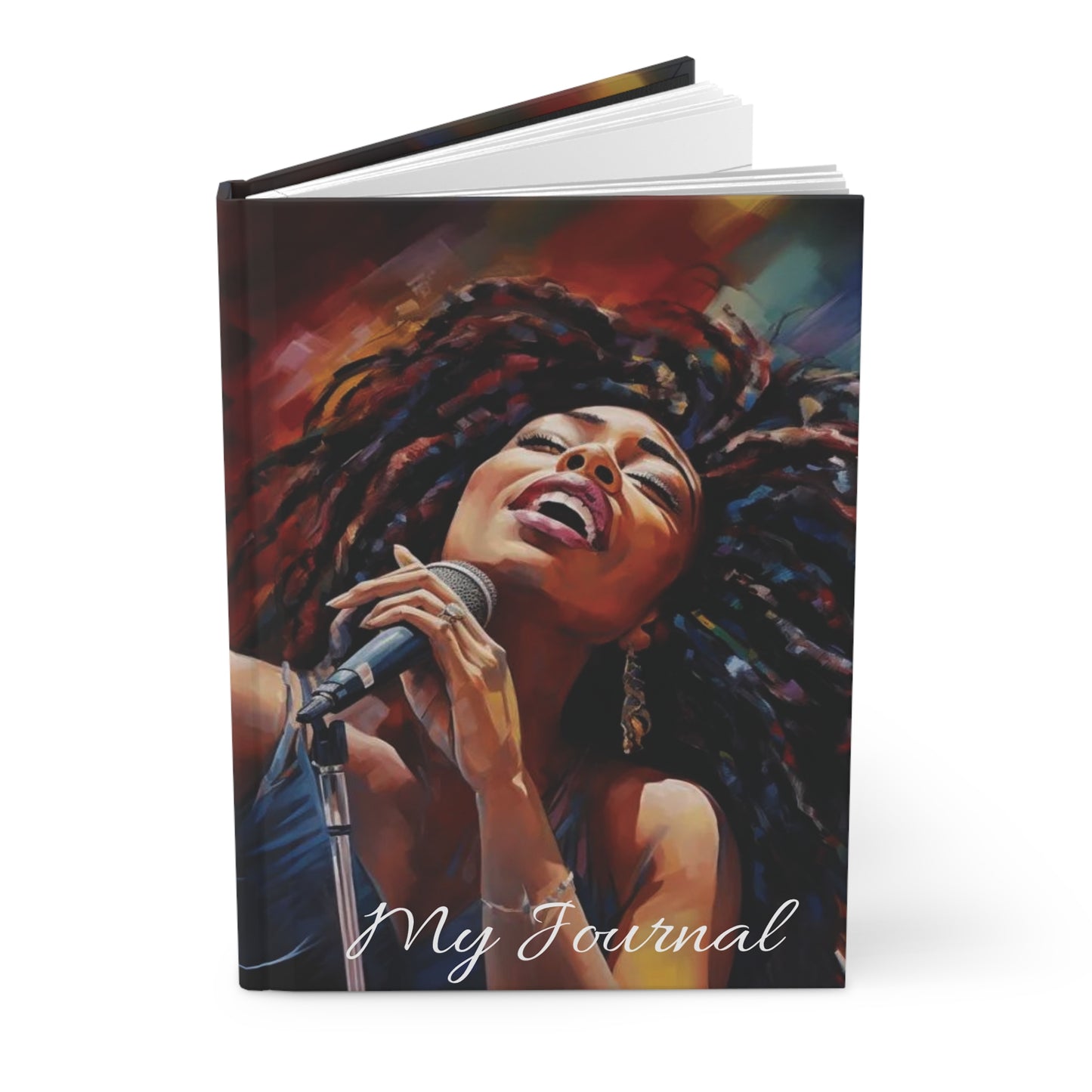 Jazzy Woman Singer Journal