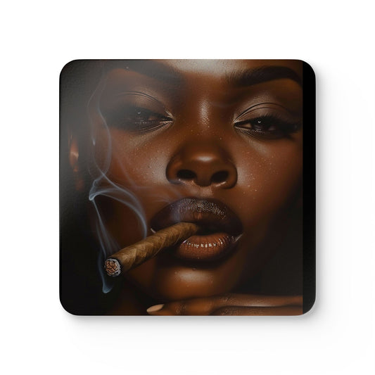 Put Some Smoke In The Air Corkwood Coaster Set of 4