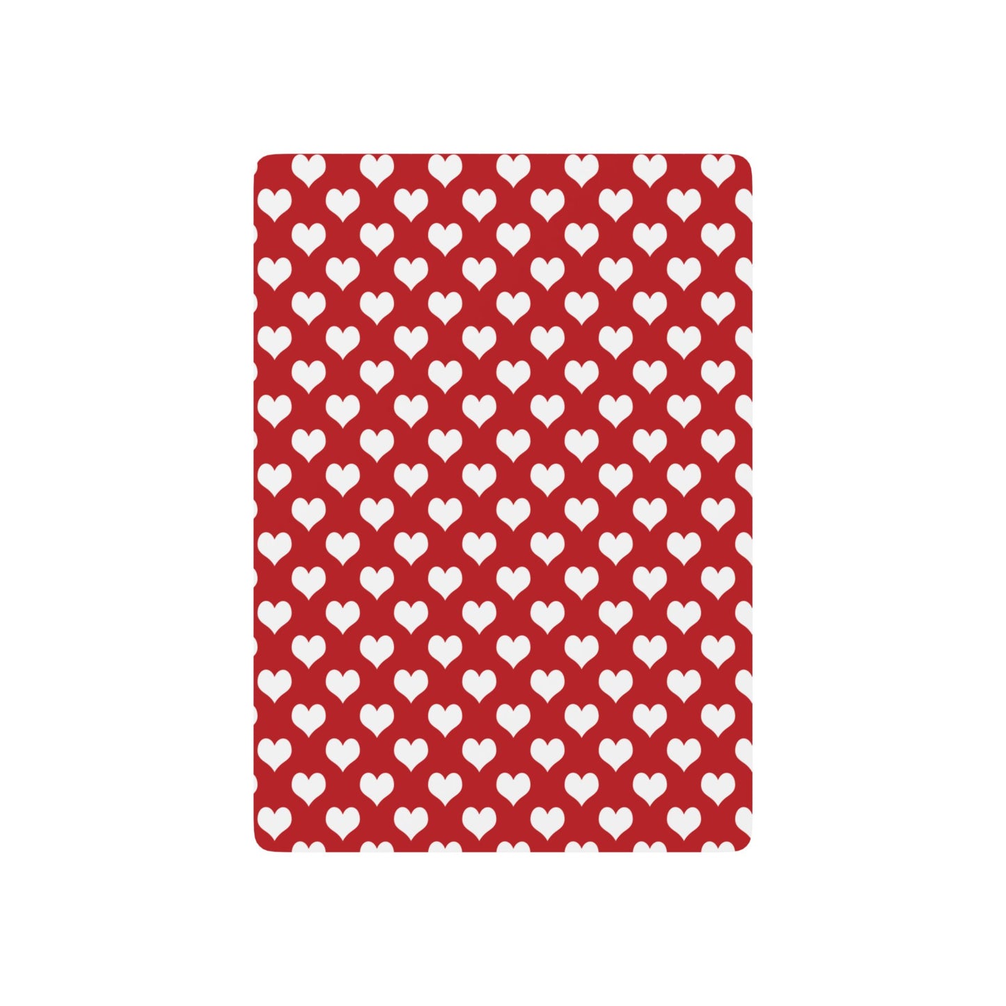 Lovely Hearts Poker Playing Cards - Stylish Design for Card Games