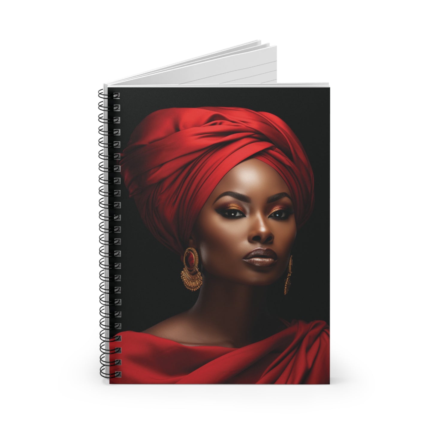 Courageous Queen Spiral Notebook