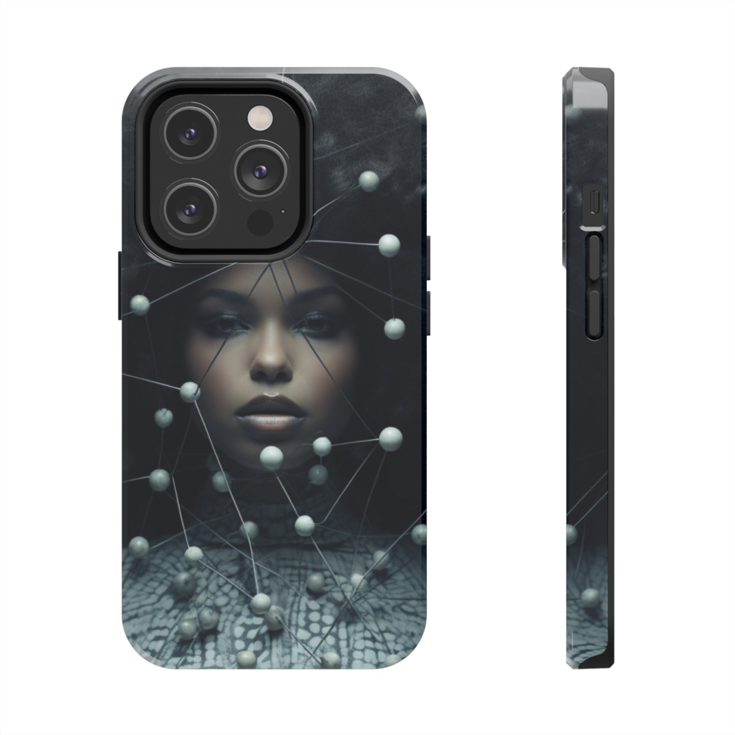 Futuristic Warrior Queen Tough Case For iPhone