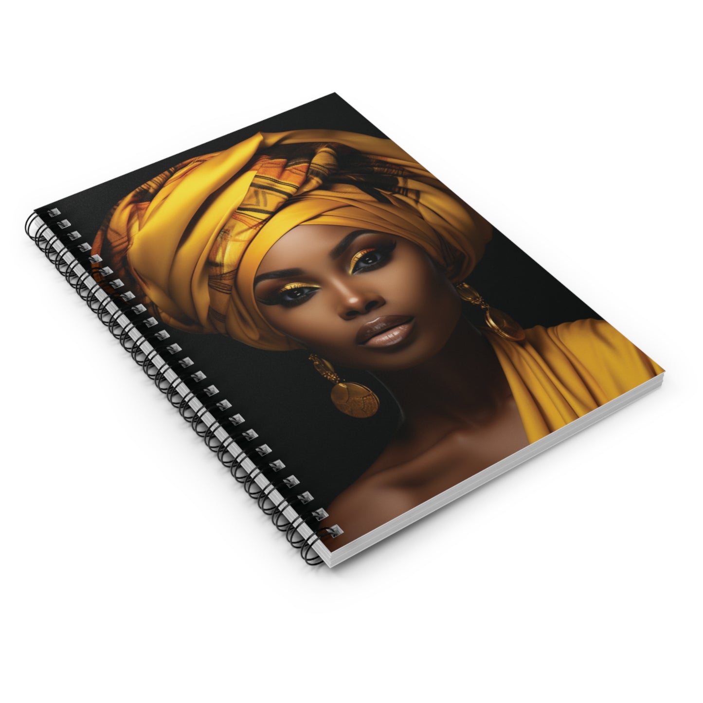 Ebony Expressions Spiral Notebook