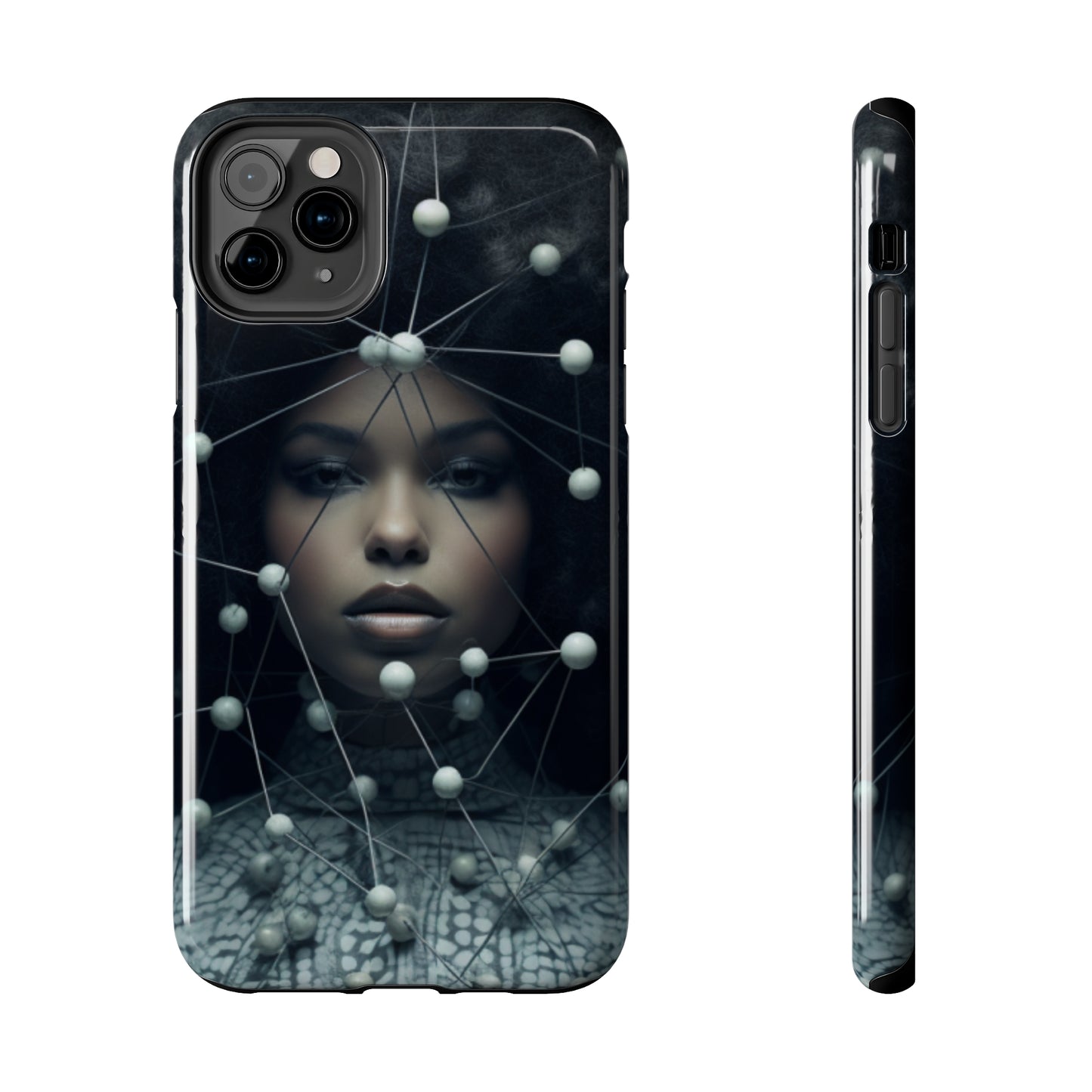 Futuristic Warrior Queen Tough Case For iPhone