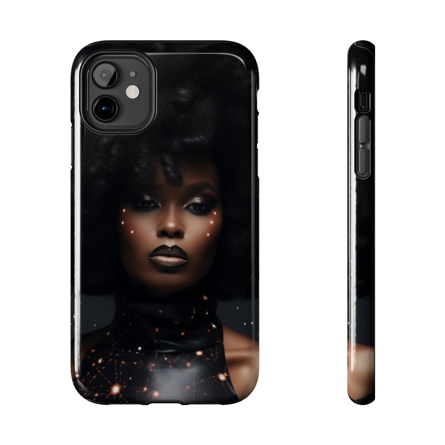 Futuristic Radiant Queen Tough Case For iPhone