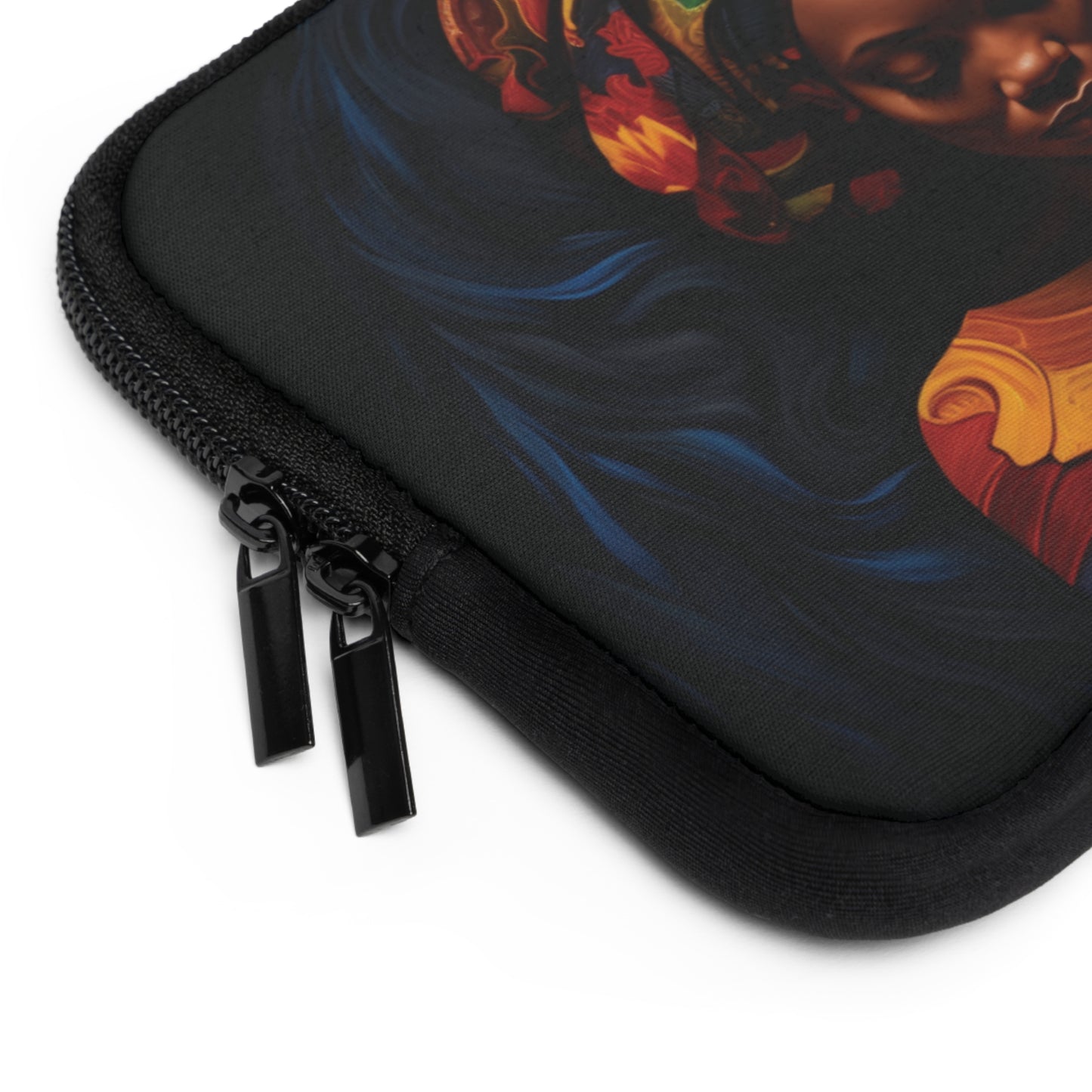 Colorful Black Queen Laptop Sleeve