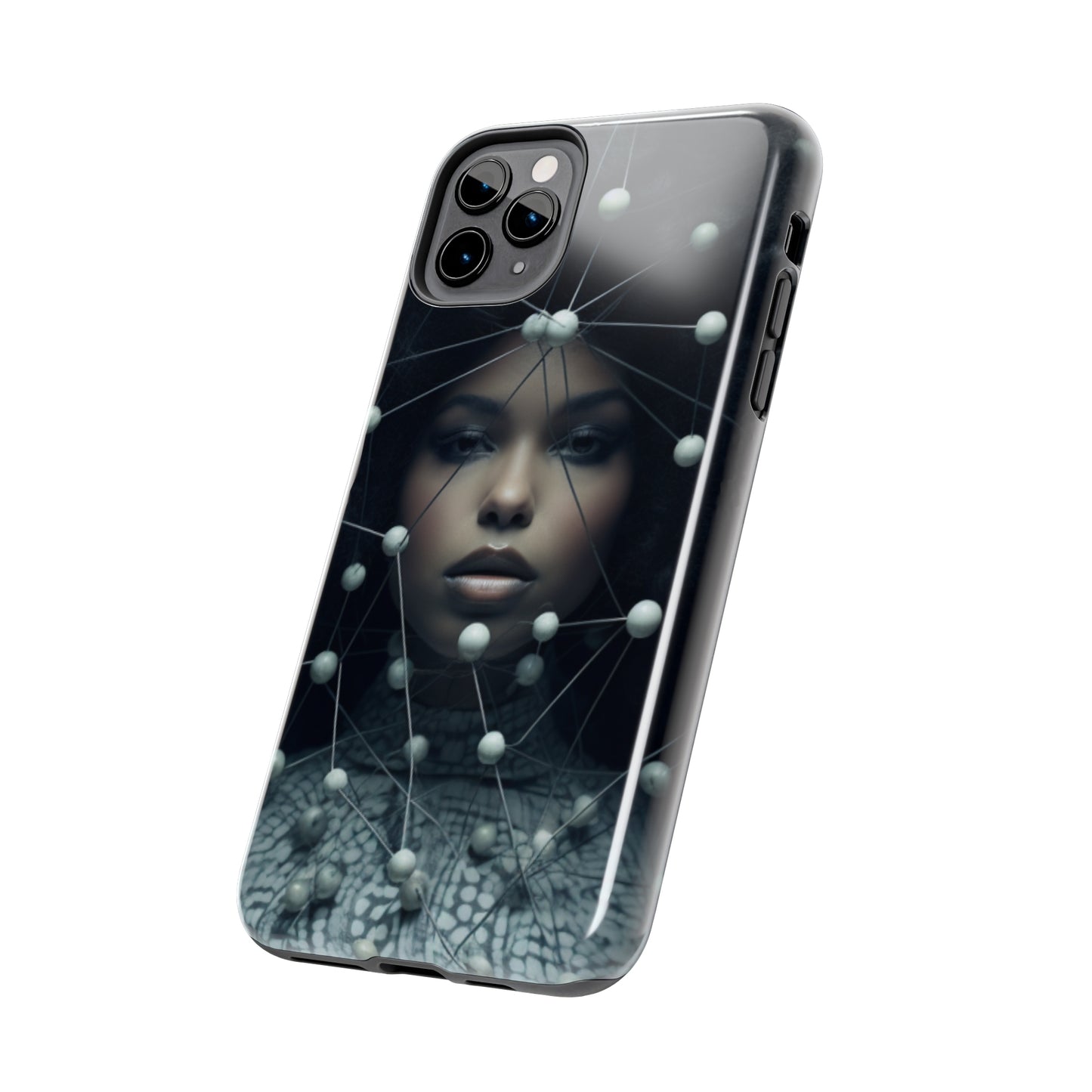 Futuristic Warrior Queen Tough Case For iPhone